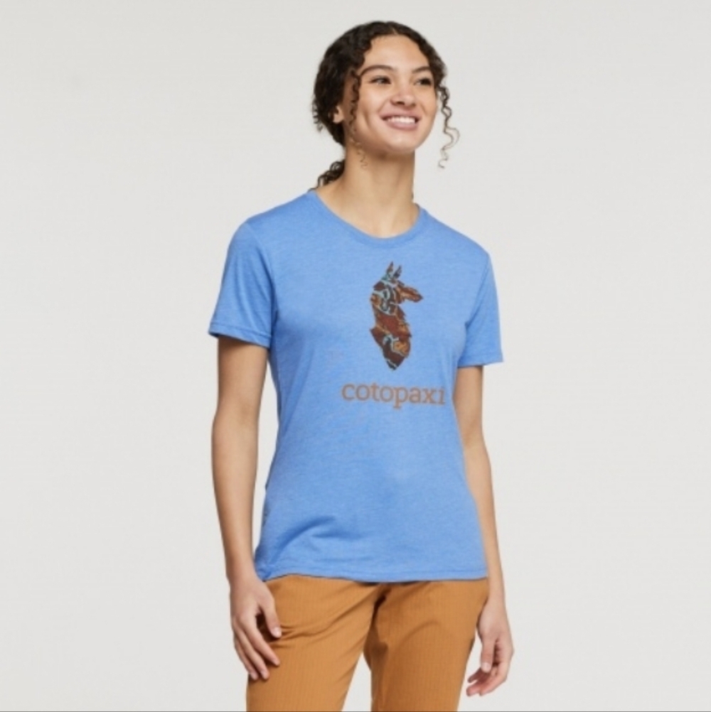 NWT Cotopaxi Organic Altitude Llama T-Shirt-Lupine